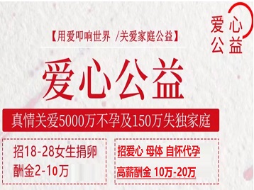 鼎湖捐卵助孕生子 爱心志愿者招募